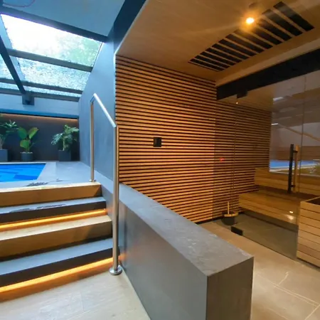 Deluxe Industrial Apartment Free Parking, Swimming Pool, Sauna & Gym Krakow