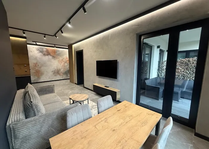 Deluxe Industrial Free Parking Appartement *